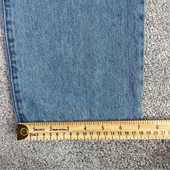 Levi's 94's Baggy Jeans Women’s 25 Blue Straight Leg High Rise Light Denim - Picture 13 of 14